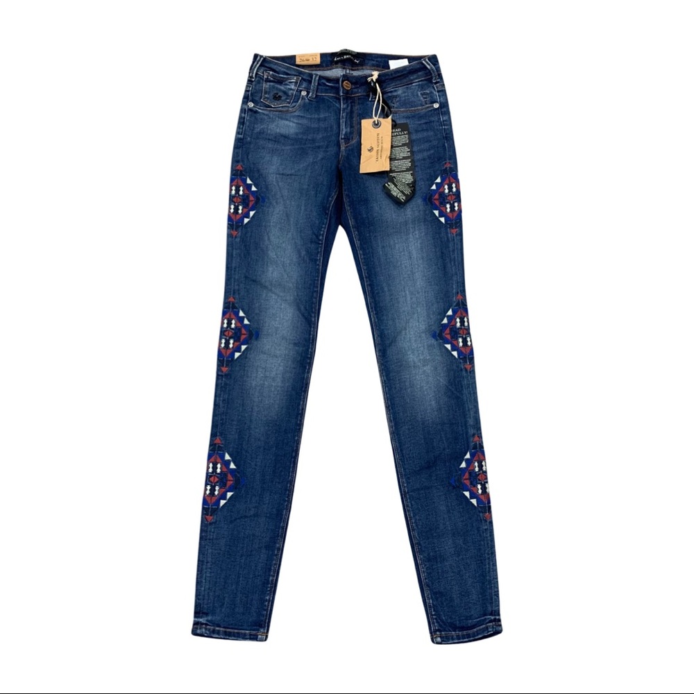 Maison Scotch Women’s Embroidery Skinny Jeans